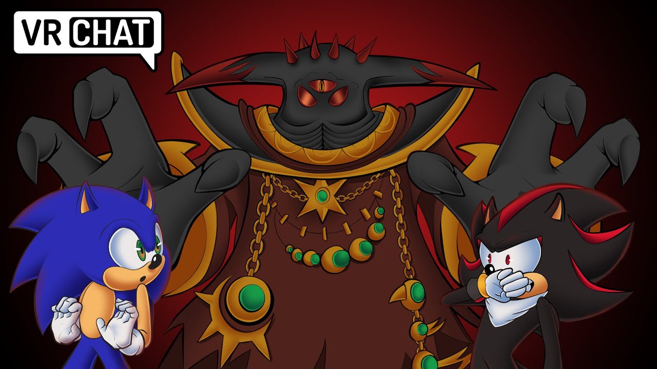 SONIC AND SHADOW ENCOUNTER BLACK DOOM IN VR CHAT!