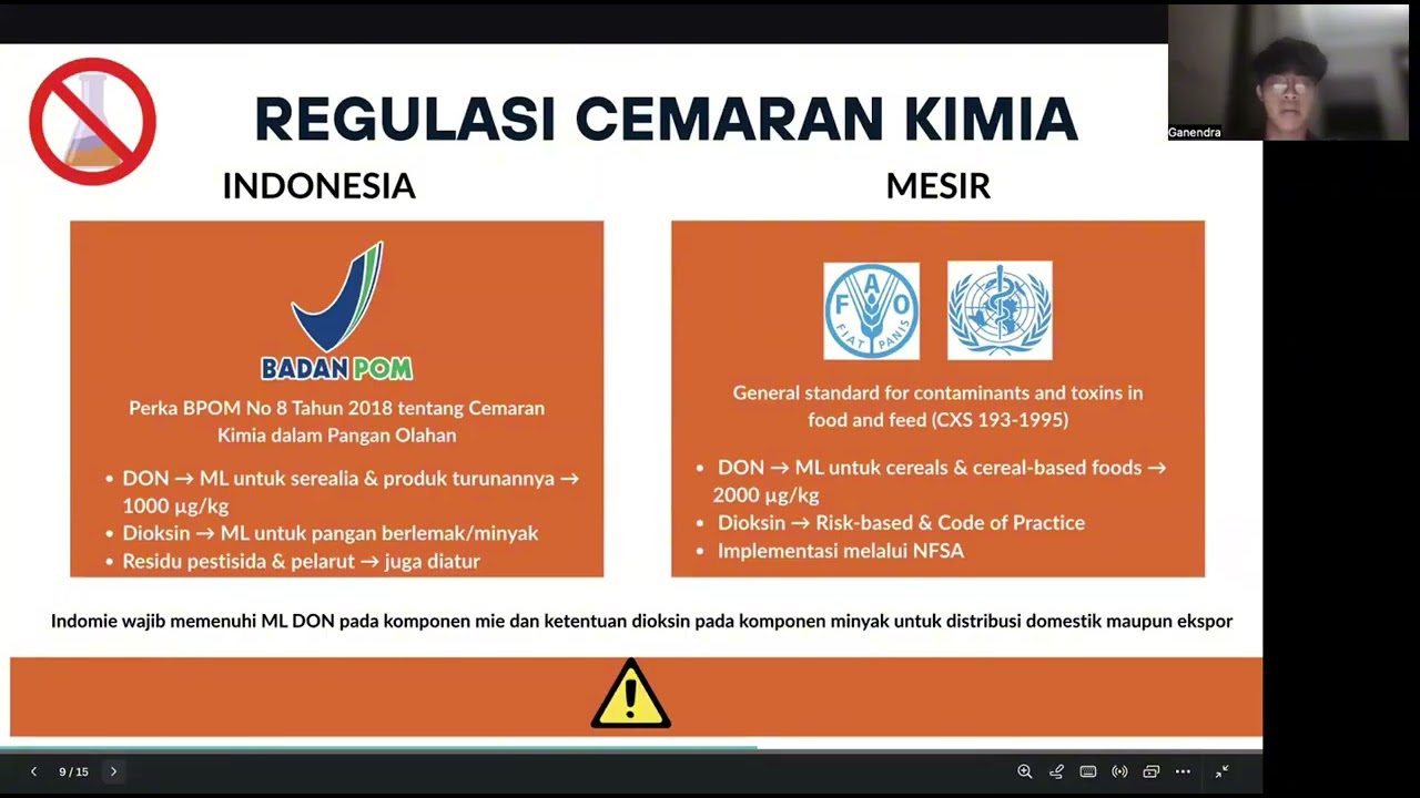 Food Regulation - Kelompok 5 ( Indomie Goreng Indo Dan Mesir )