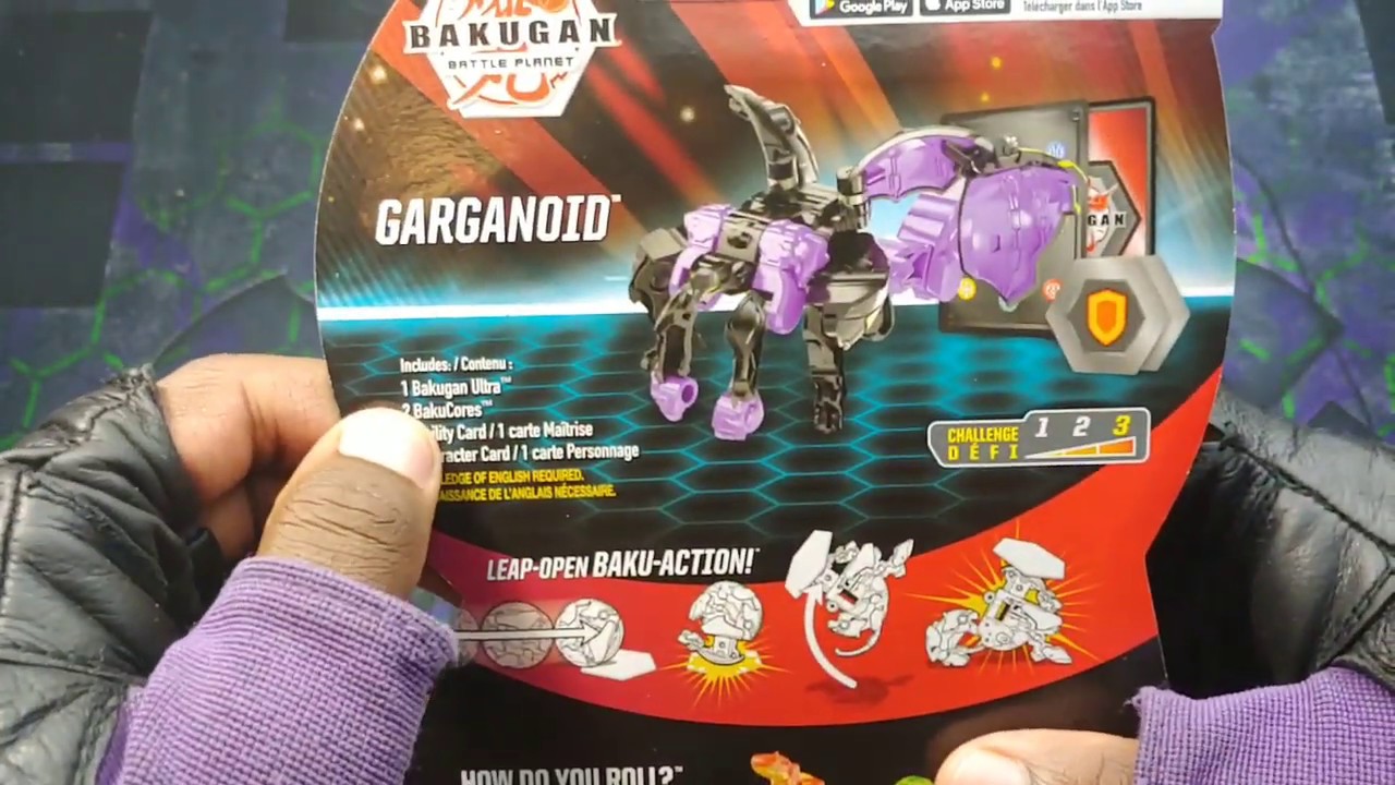 BAKUGAN BATTLE PLANET DARKUS GARGONOID ULTRA UNBOXING!
