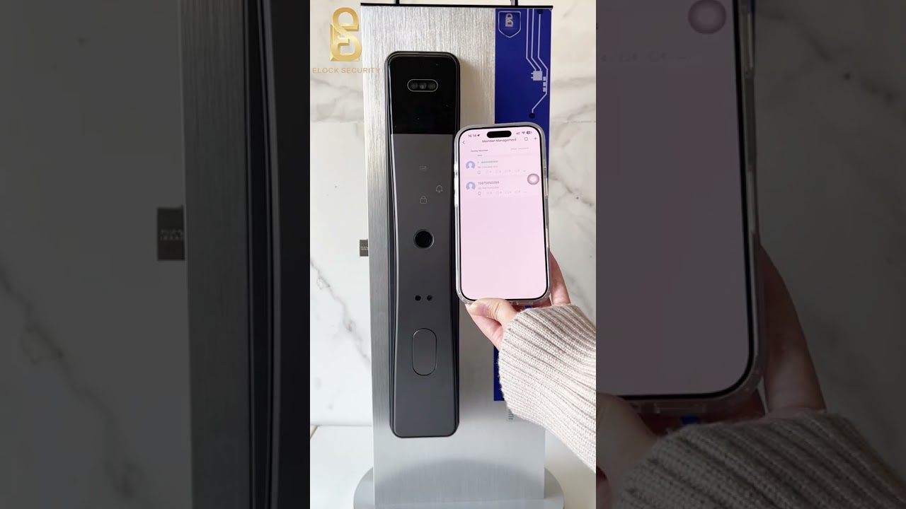 How to connect to Tuya Wi-Fi and a demonstration of the family member function. ES463