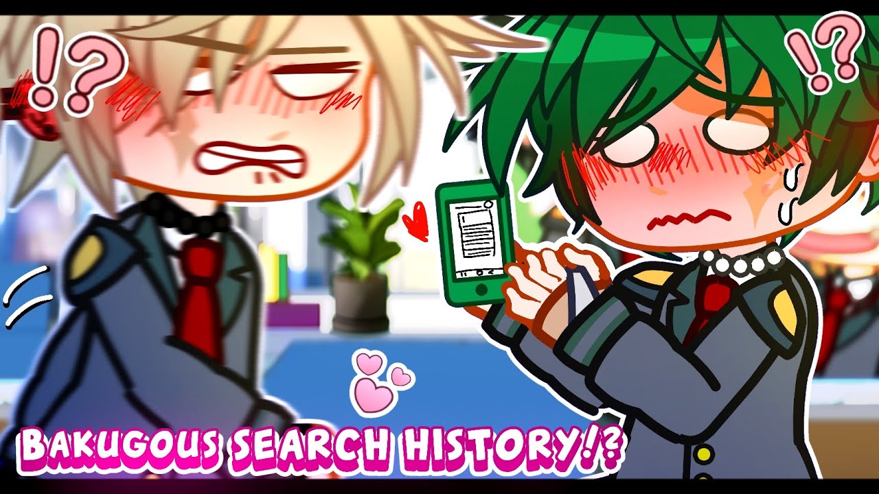 BAKUGOUS SEARCH HISTORY!? 😳 || BAKUDEKU || 
