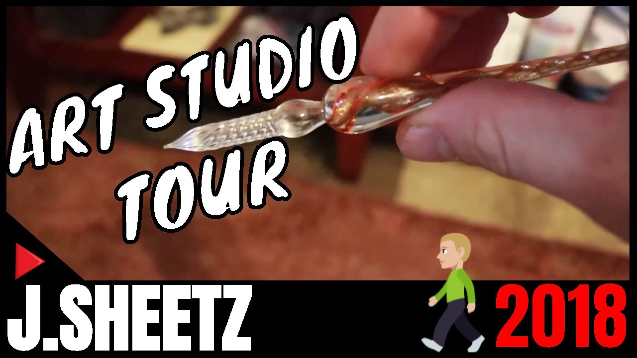 J.Sheetz Art Studio & Art Supplies - Studio Tour 2018