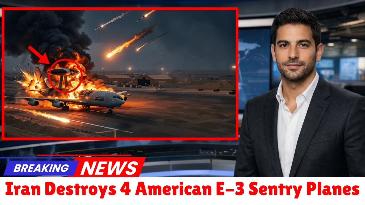 Iran Destroys 4 American E-3 Sentry Planes &mdash; The Eyes of the U.S. Air Force Are Gone
