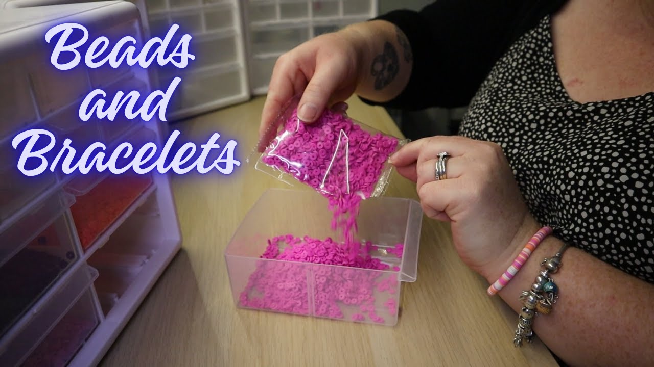 Watch me Organise Beads and make Products for my Small Business