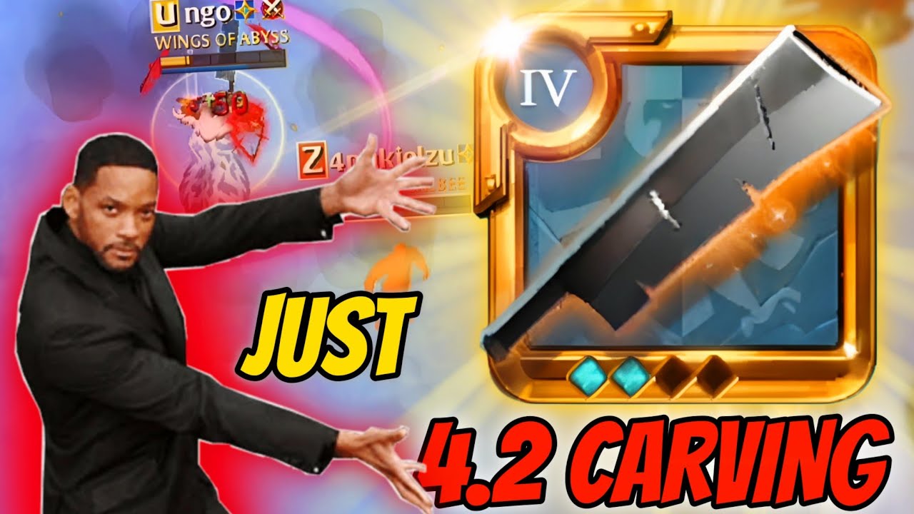4.2 Резьба по мечу 🗡️ Уничтожить врага - Albion Online