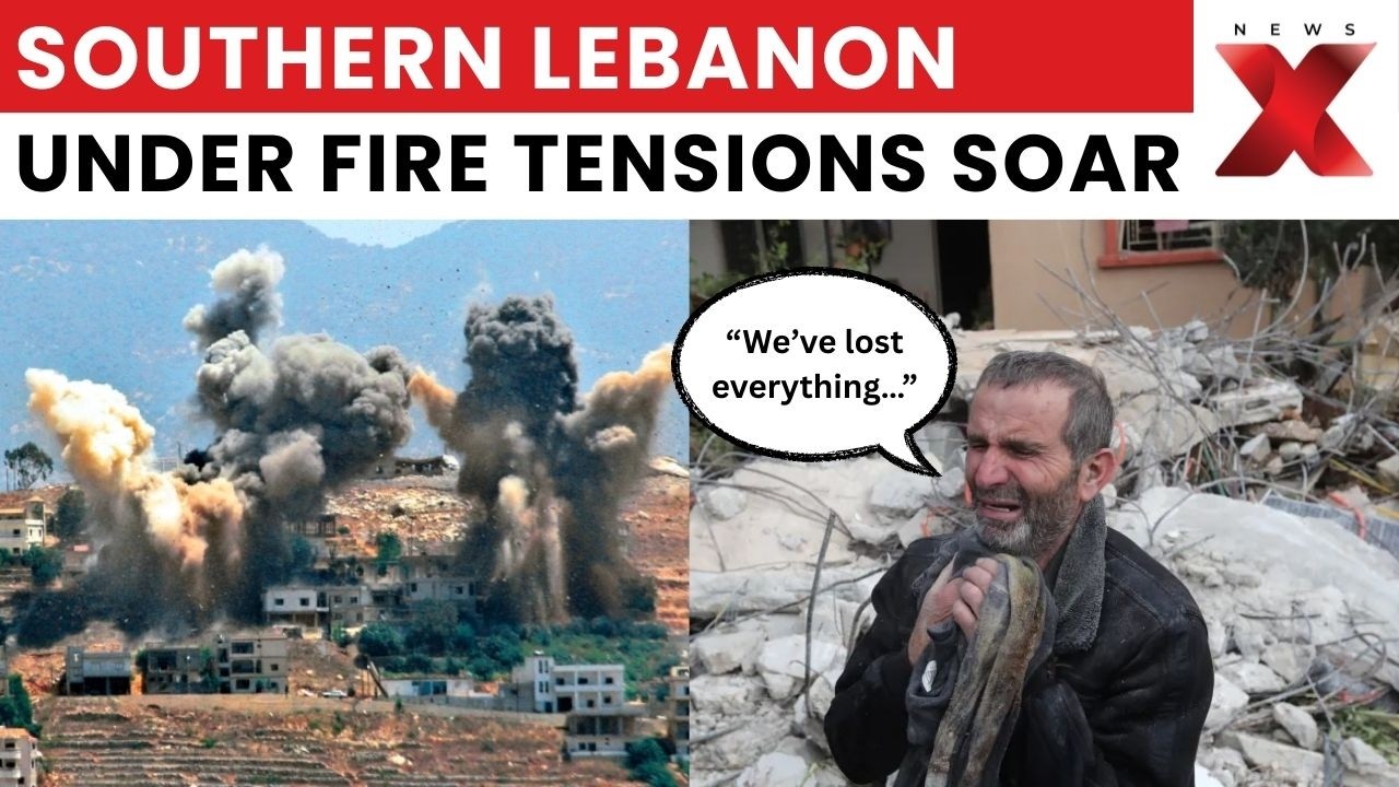 Israel Launches Deadly Strikes On Southern Lebanon – Shocking Escalation! | NewsX