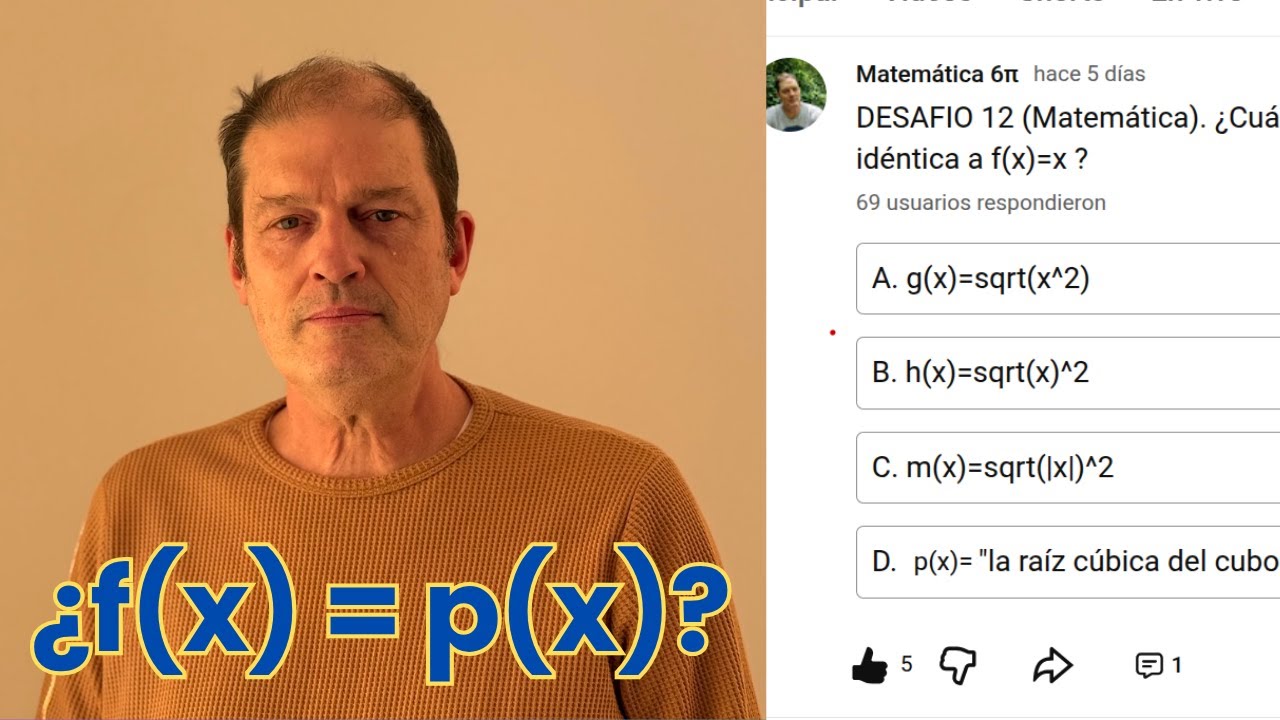 ¿Cuál función es IGUAL a f(x)?