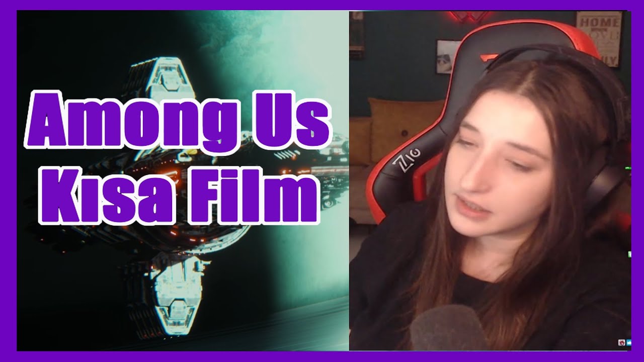 Pqueen - Among Us Kısa Film izliyor