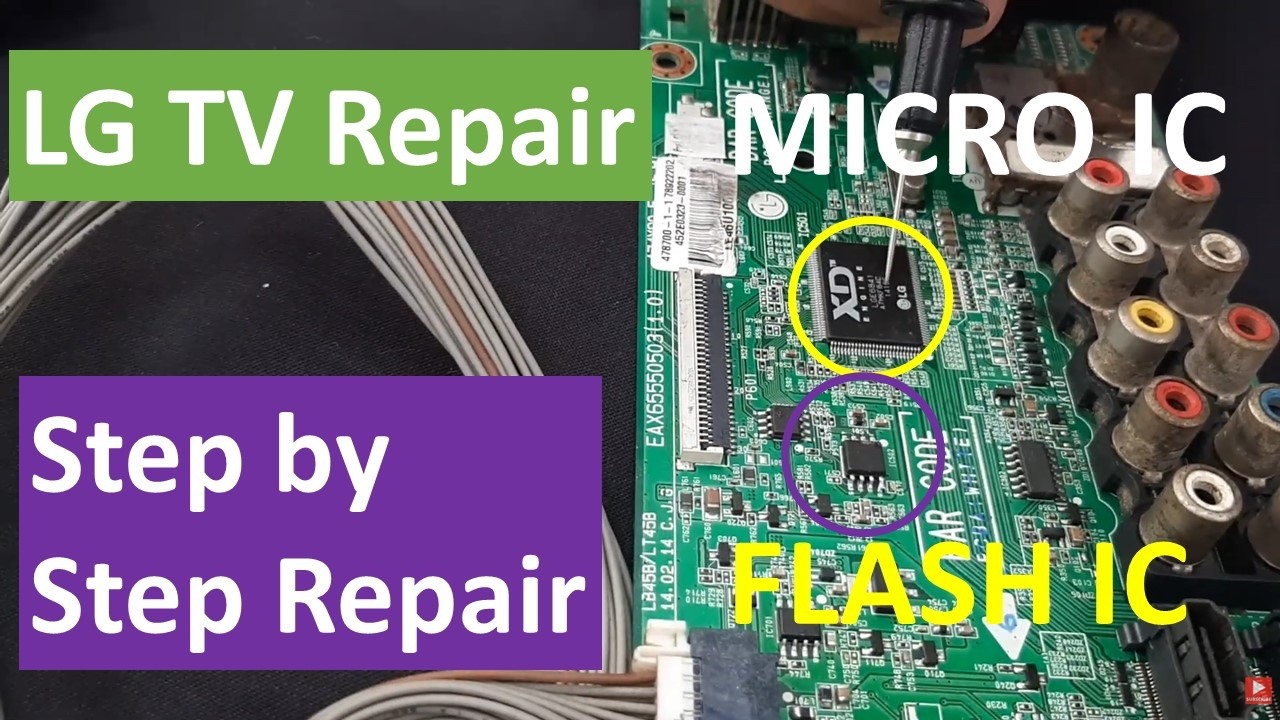 LG 32-inch Standby Problem Solution! Step by Step Method to Repair LG TV #vinodkenny #viralvideo
