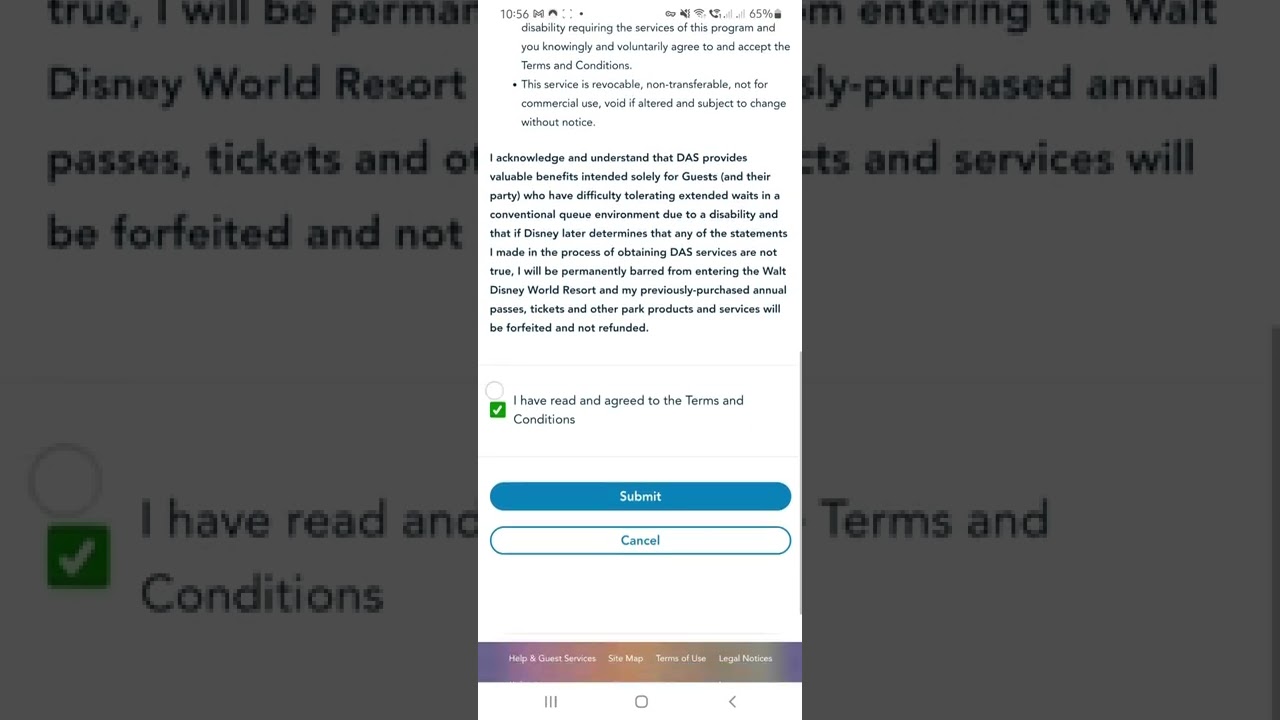 UK pre registering for Disney World DAS Pass