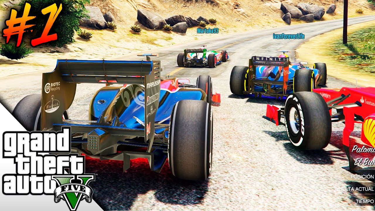 CARRERA #1 | SUPER CAMPEONATO YOUTUBER DE F1 EN GTA V | BraxXter