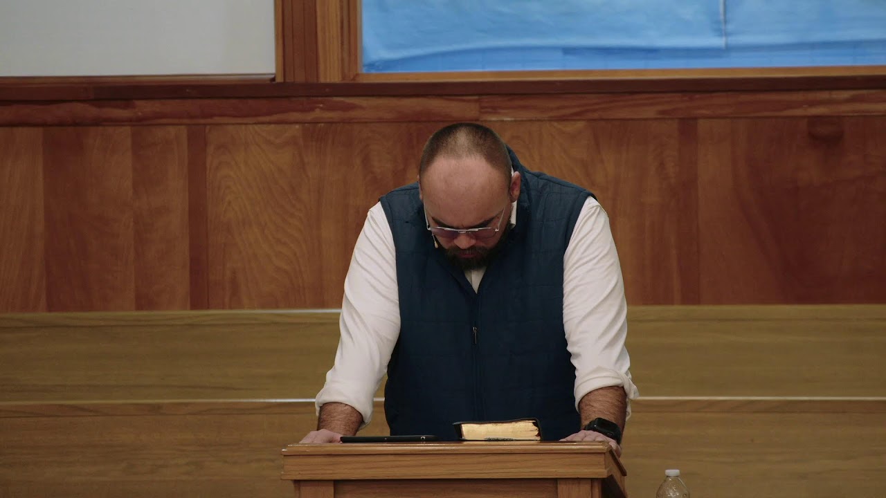 1/28/26 Wednesday Sermon at Cedar Baptist of Archibald