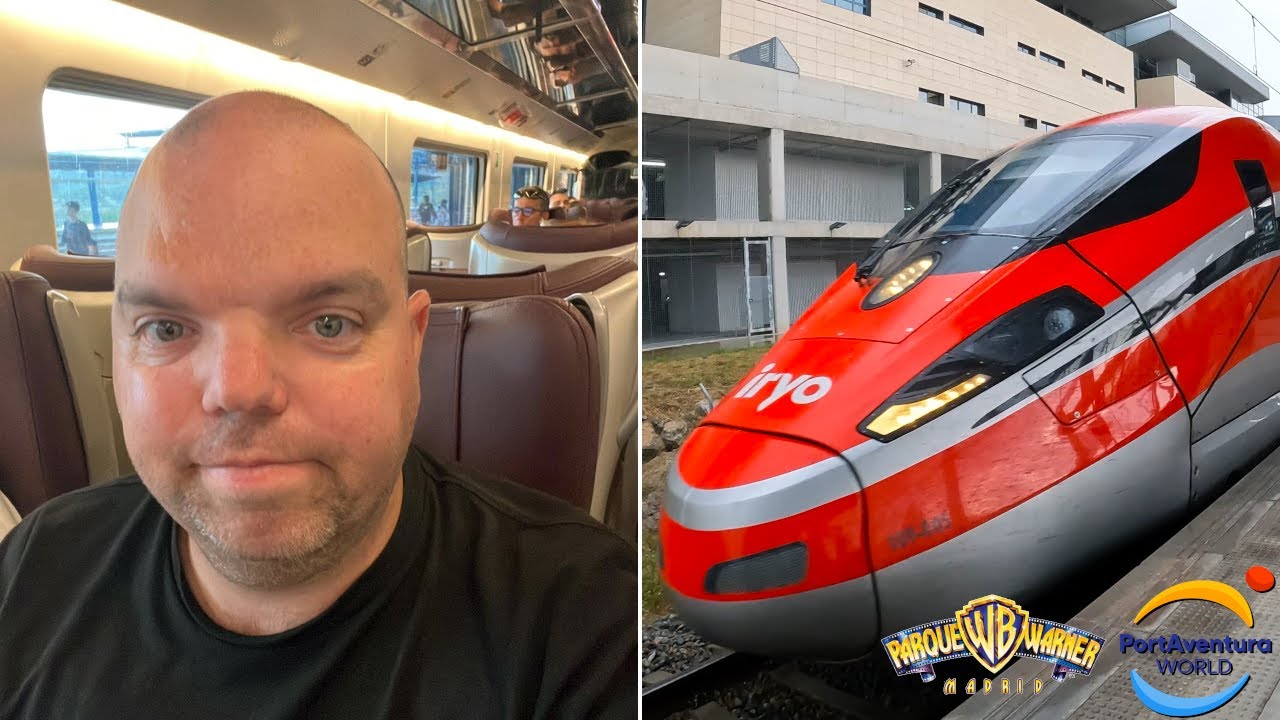 PortAventura to Parque Warner Madrid with Iryo | Travel VLOG June 2023