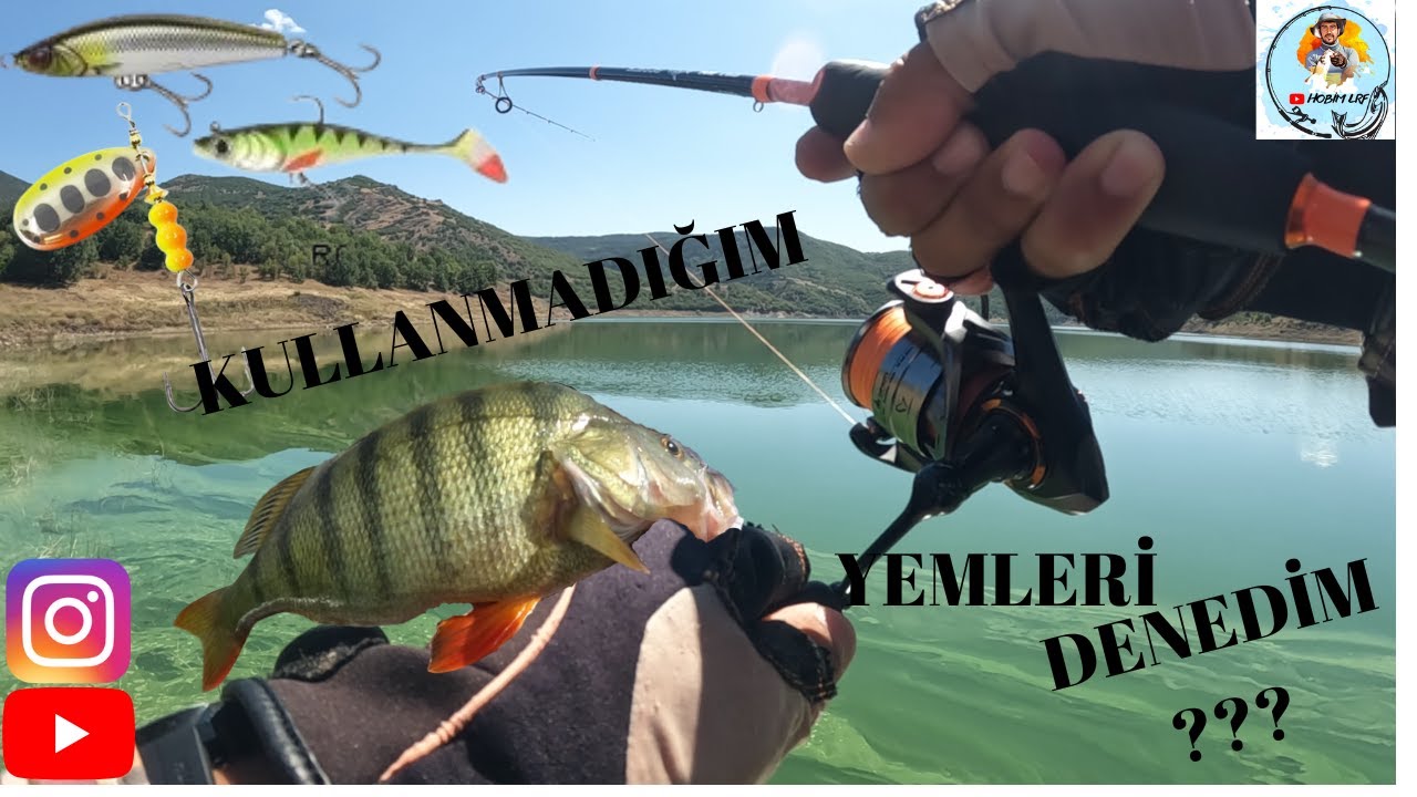 LRF/SPİN/KULLANMADIĞIM YEMLERİ DENEDİM SONUÇ HARİKA !!!LEVREK/PERÇH/PÖRÇH AVI