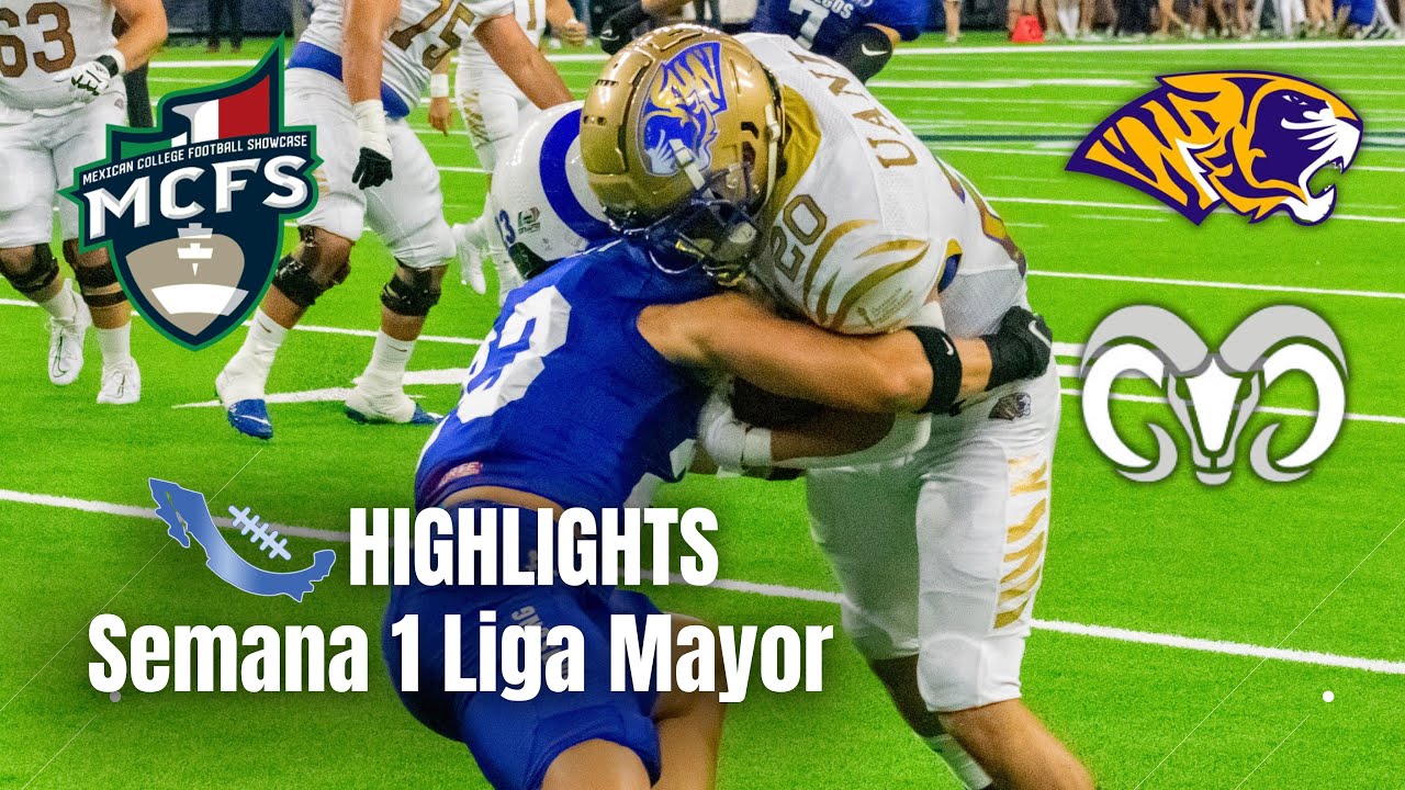 HIGHLIGHTS | Auténticos Tigres UANL vs Borregos MTY | desde Houston | Semana 1 Liga Mayor ONEFA 2023