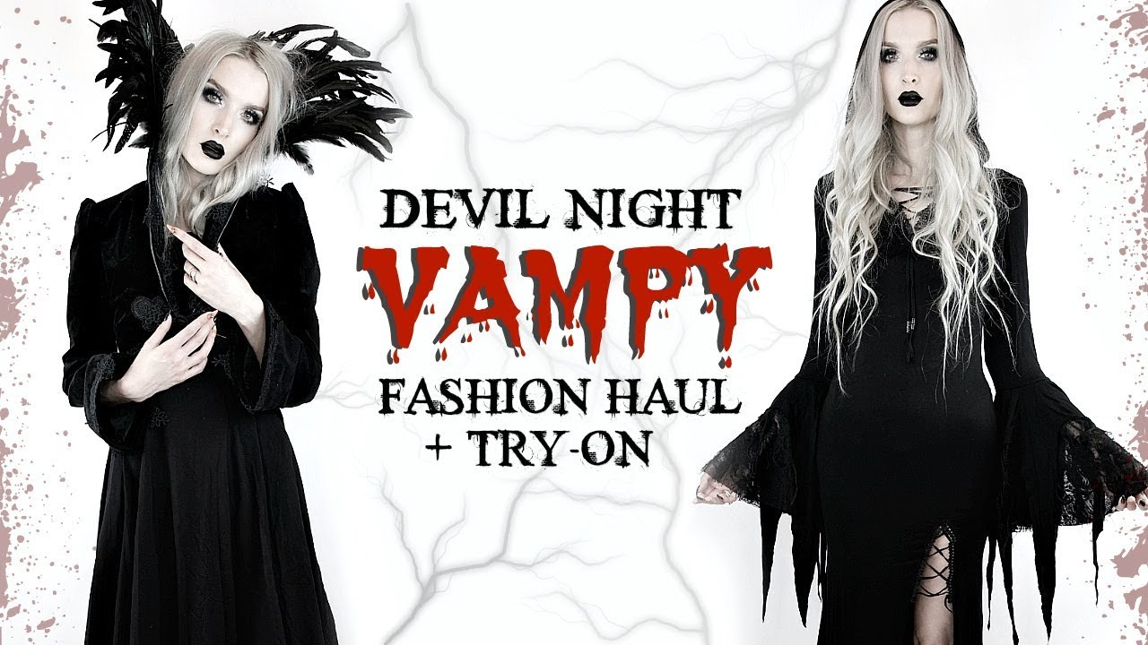Vampy Fashion Haul + Try-On