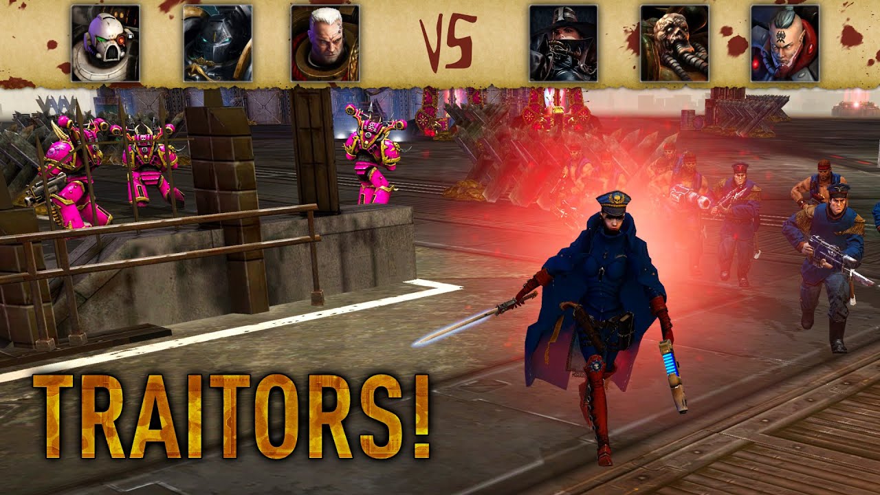Dawn of War 2 - 3v3 | Jeff + SuperMegaUltraPanda + Mowgli [vs] Malos Vrykan + yubel + NightHog