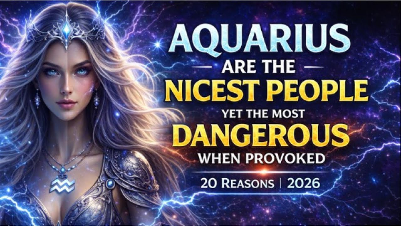 20 Reasons Why Aquarius Are the Nicest People, Yet the Most Dangerous When Provoked in 2026