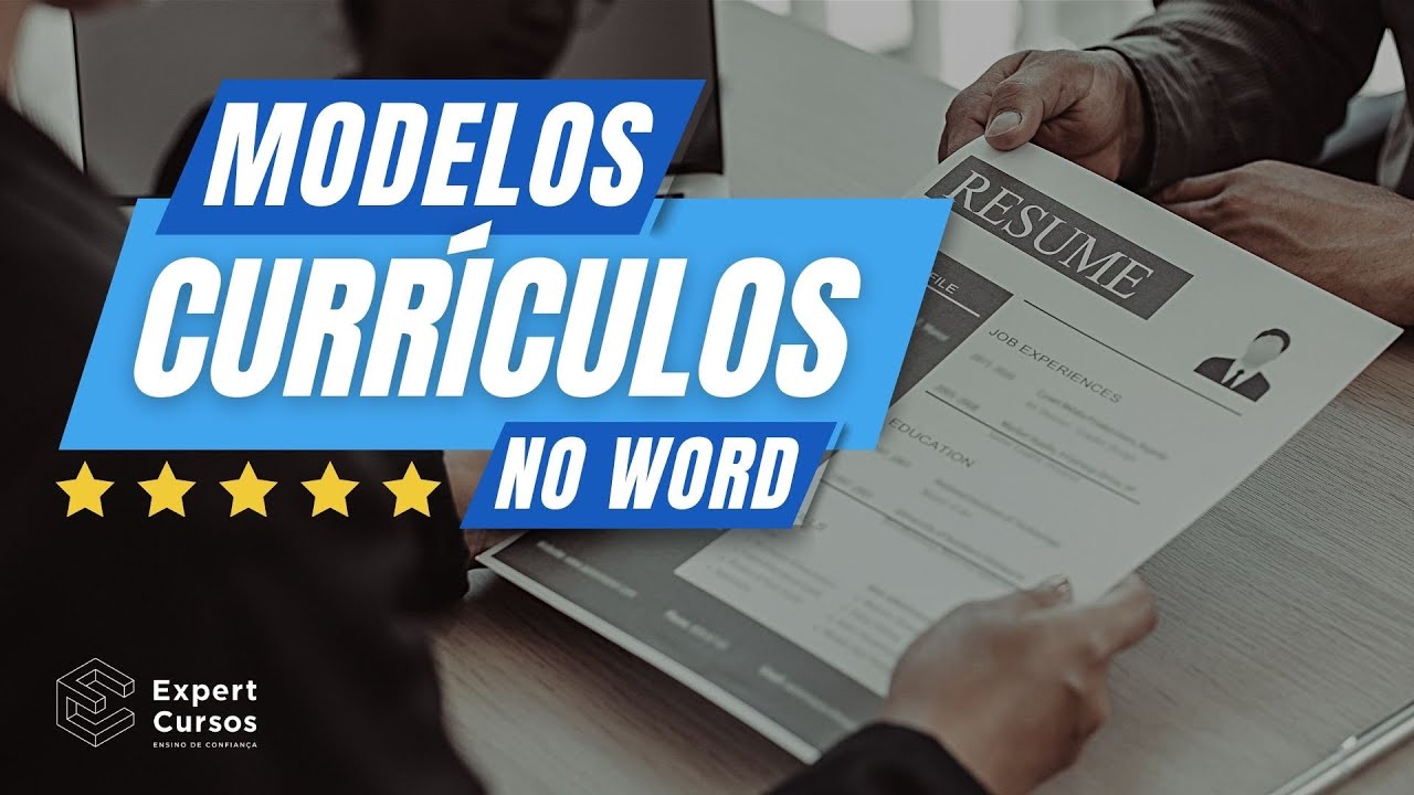 Modelos de currículos editáveis no Word