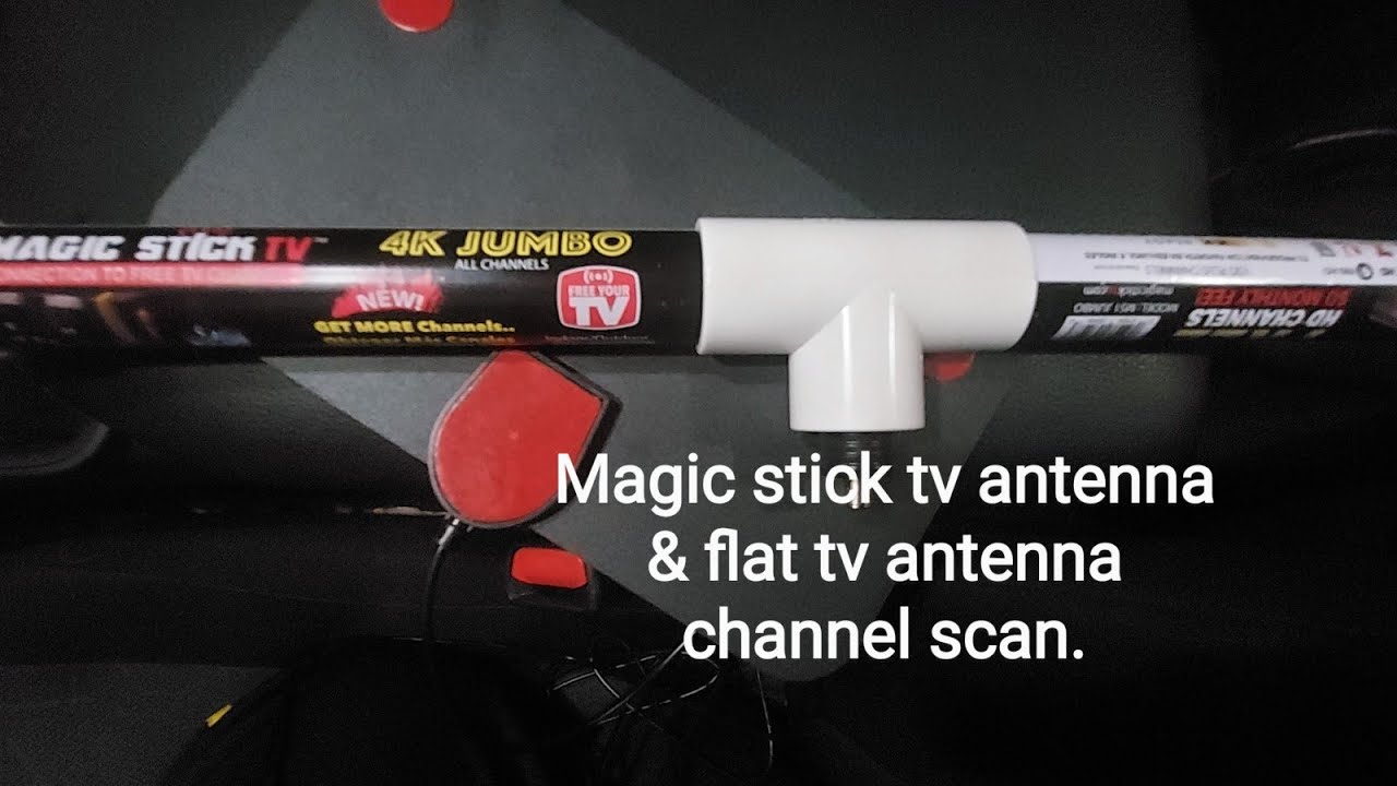 Magic stick tv antenna channel scan