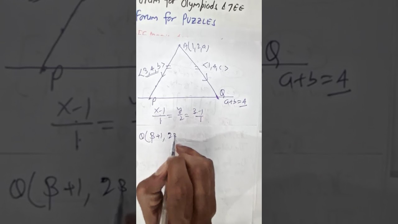 JAN 28 2026 M If the distance of point (1,2,a) from line (X-1)=Y/2=(Z-1) along lines...
