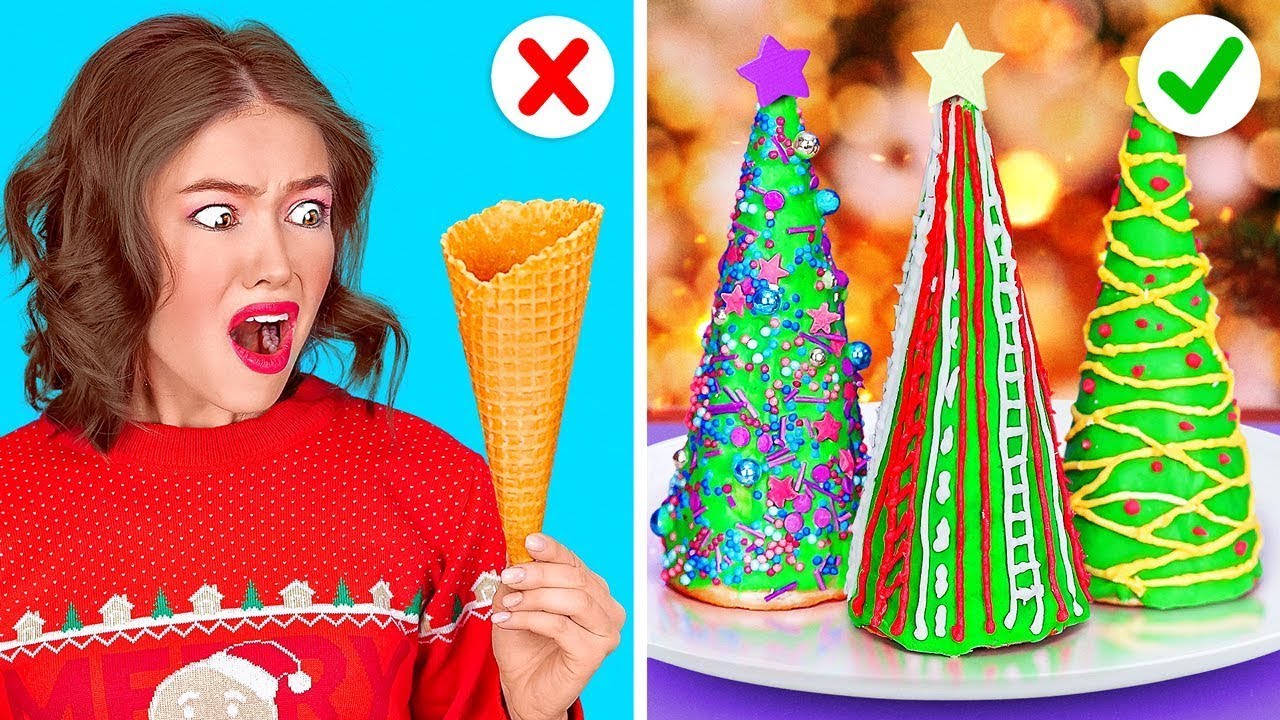 YUMMY WEIHNACHTSIDEEN || DIY Holiday Tipps, lustige Pranks und essbare Deko auf 123 GO! FOOD