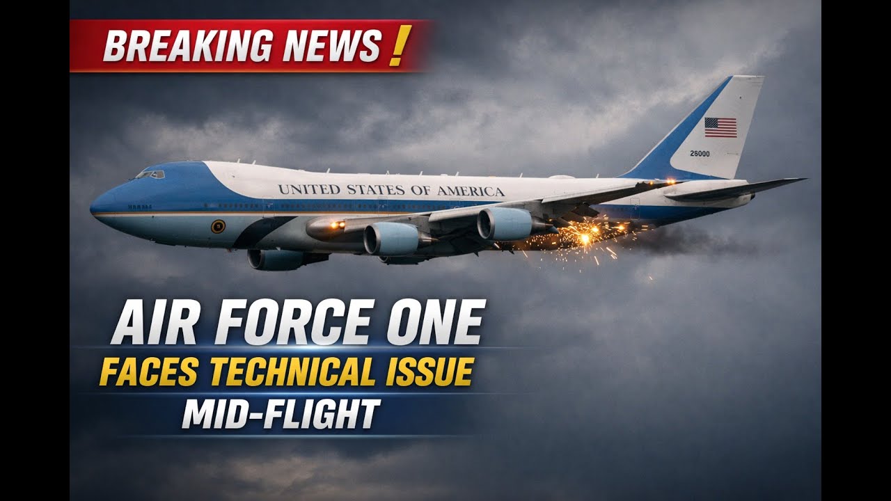 Breaking News: Air Force One Faces Technical Issue Mid-Flight