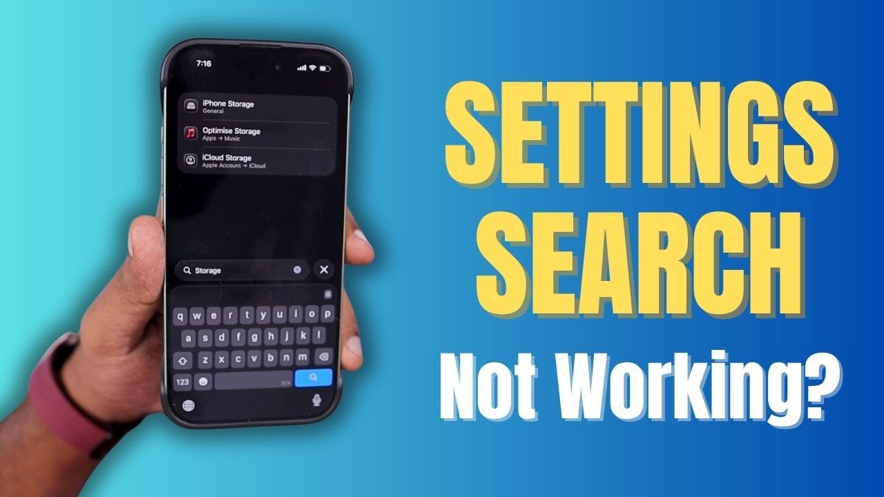 iPhone Settings SEARCH Not Working? | Let's Fix It!