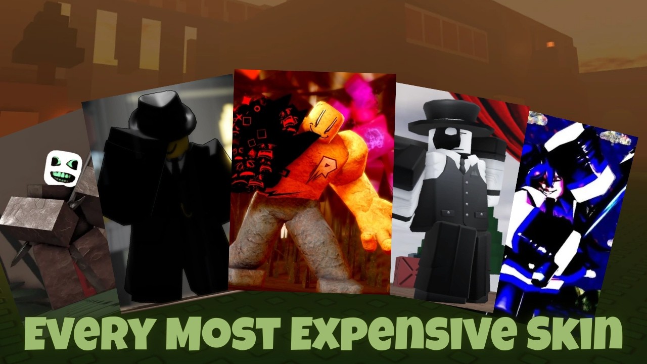 I Tried Every Killer’s Most Expensive Skins! | Forsaken