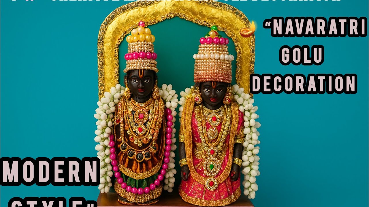 மரப்பாச்சி பொம்மை அலங்காரம்|Marappachi pommai alangaram|@mldesigns1123 