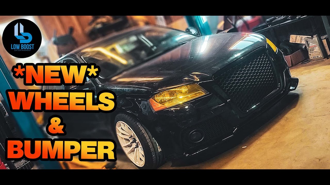 AWD Gets an RS3 Bumper and New Wheels!Transforming My Audi A3 8P Eps3