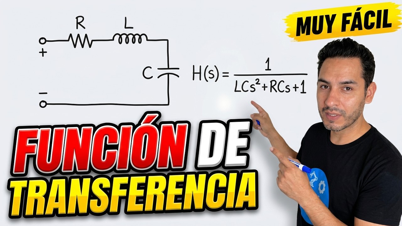 ✅FUNCIÓN de TRANSFERENCIA | FACILÍSIMO 💯| Curso TEORÍA del CONTROL