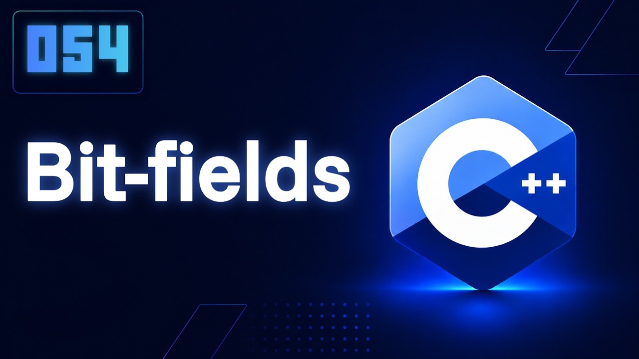 C++┆#054┆Bit-fields