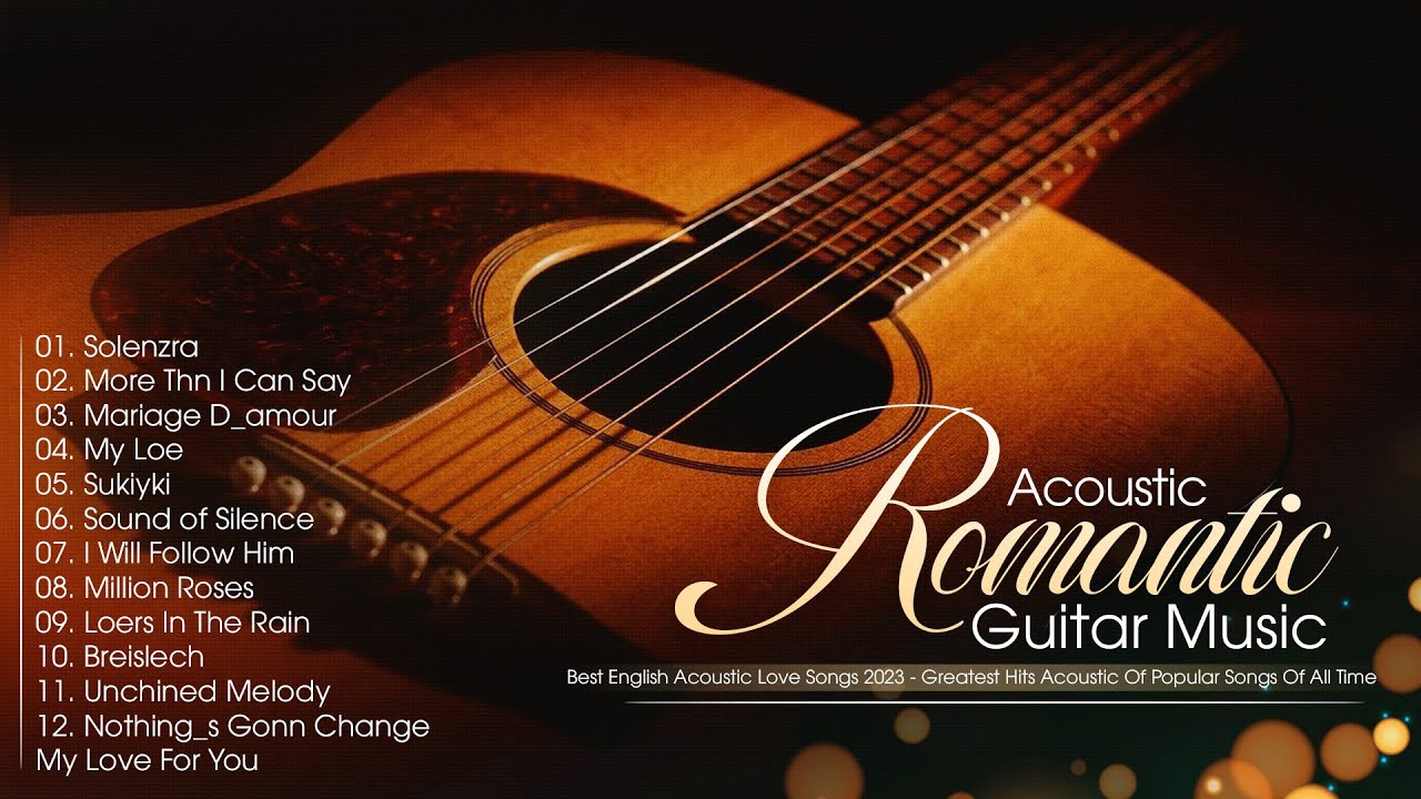 BEST GUITAR MUSIC ROMANTIC! A collection of the best melodies from which goosebumps are in the body!