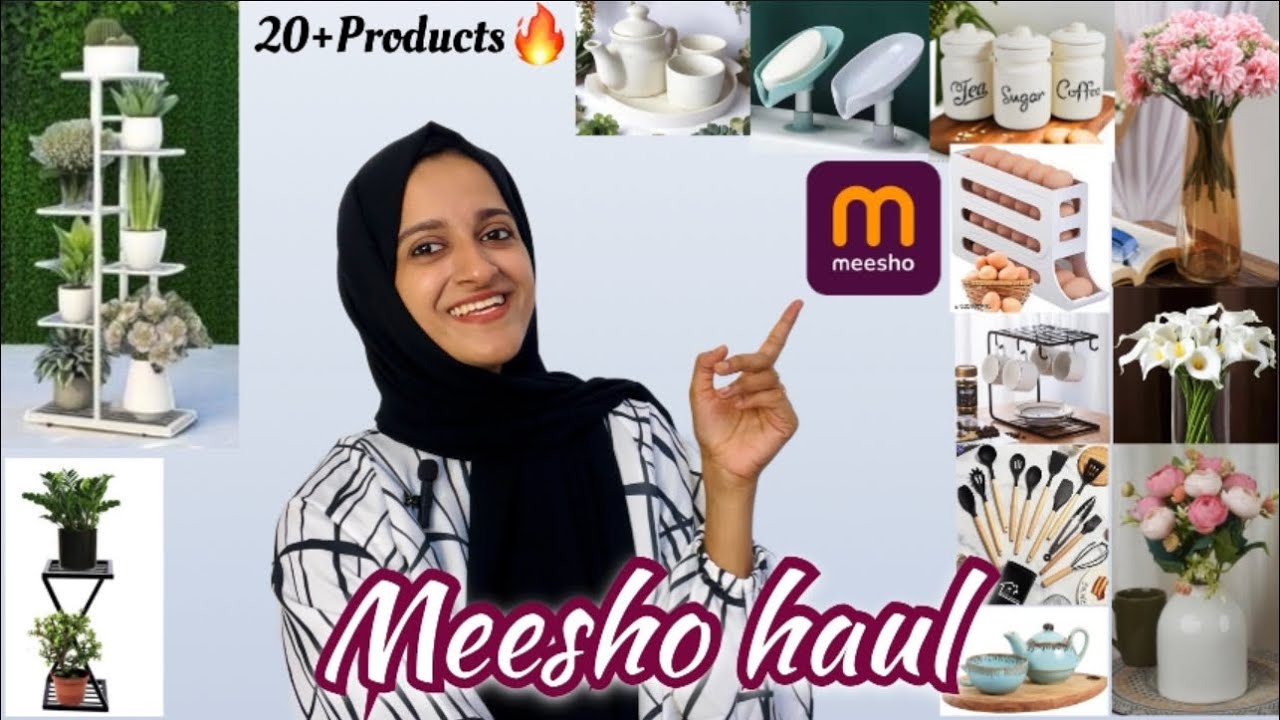 ✅Meesho Haul😍| 1 Lack+ Views🔥 | Must buy💯20 products | Sahala shaheen | Malayalam .