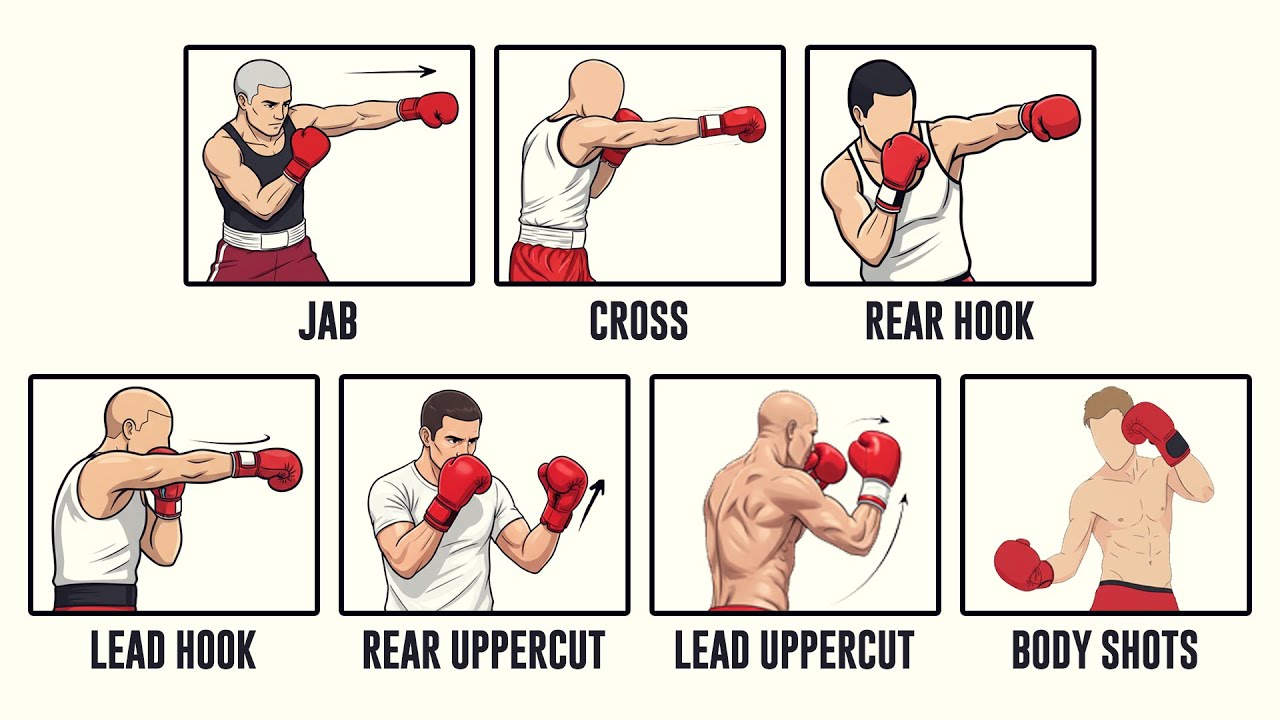 Every Effective Boxing Punch Explained Like in 12 Minutes!