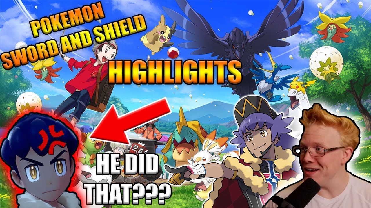 FUNNY MOMENTS IN POKEMON SWORD/SHIELD