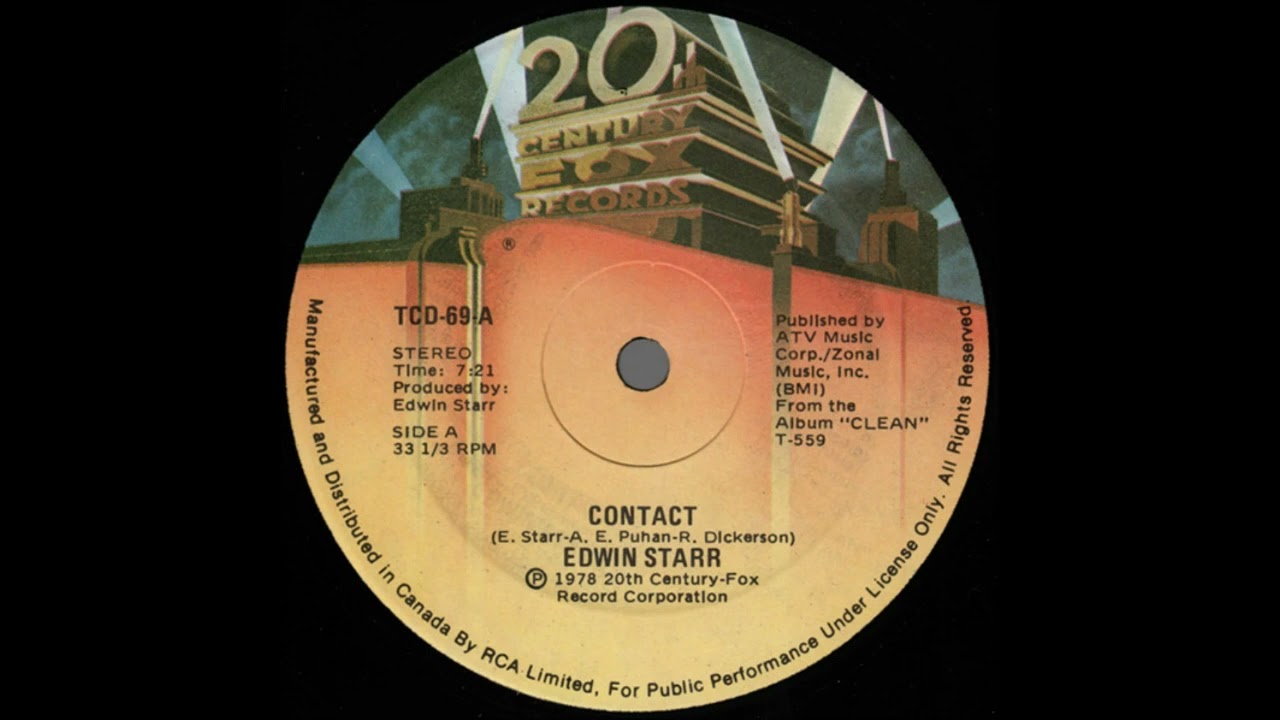 Edwin Starr - Contact - 1978