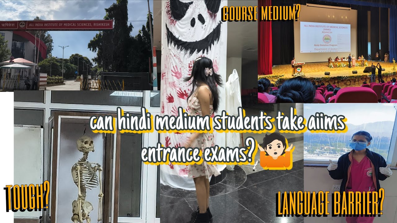 Should hindi medium students join aiims? 