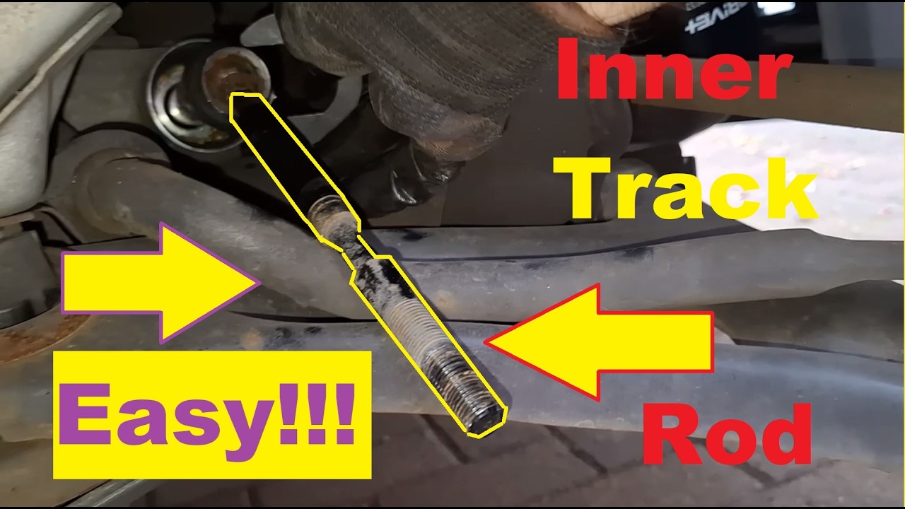 How To Change The Inner Track Rod On A Toyota Aygo, Peugeot 107 and Citroen C1 !!!!