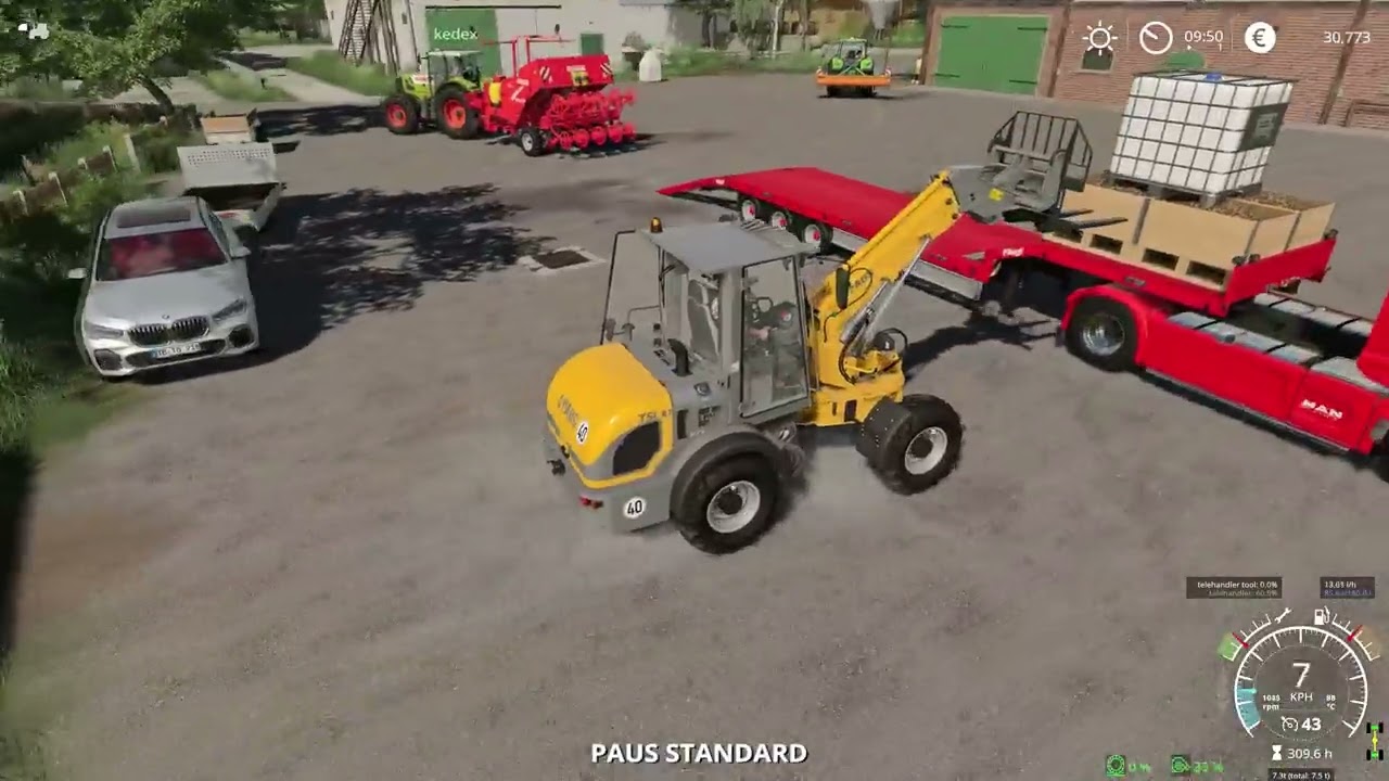 Покупаем АМБАР и ищем проект для нашей ФЕРМЫ с @kedex | Hof Bergmann | Farming Simulator 19 | Эпи...