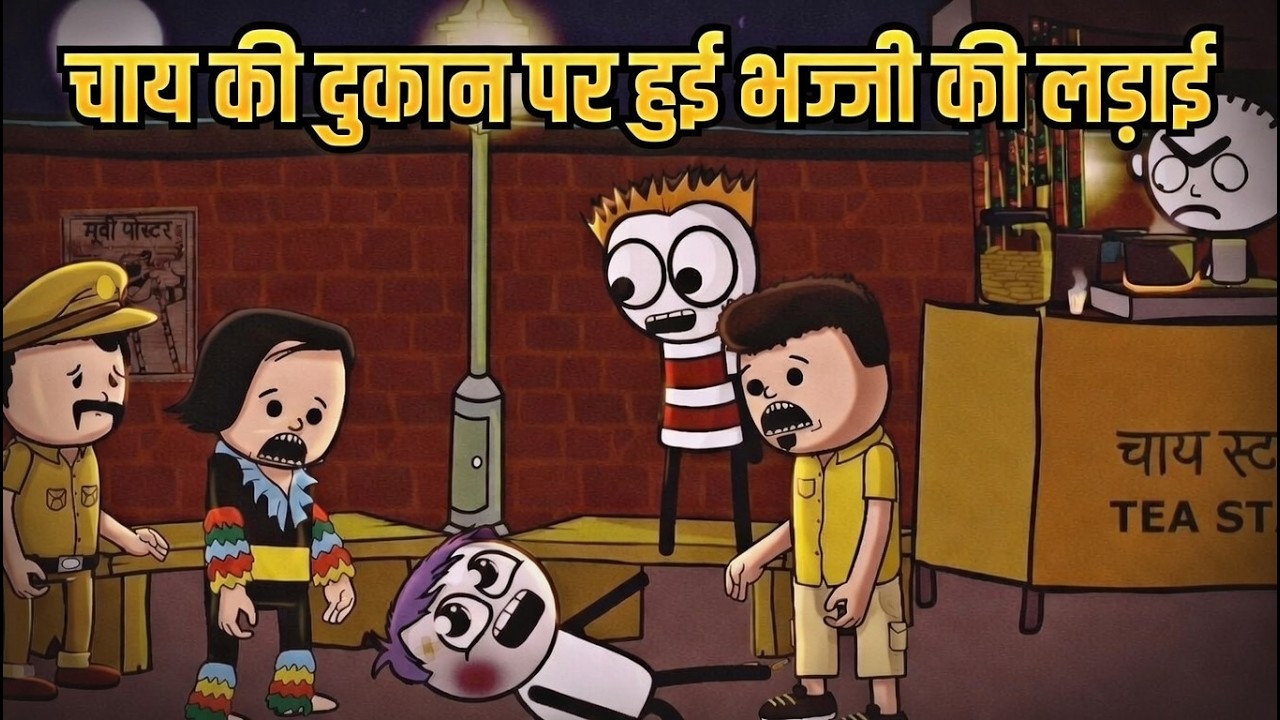 चाय की दुकान पर भज्जी की लड़ाई | bhajji ki dukan par bhajji ki ldai | bhajji official 2026!
