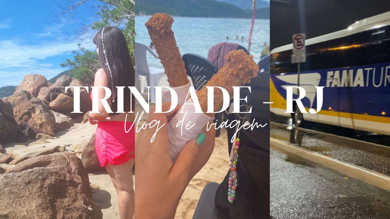 VLOG DE VIAGEM EXCURSÃO DE ÔNIBUS! - Bate e volta em Trindade RJ