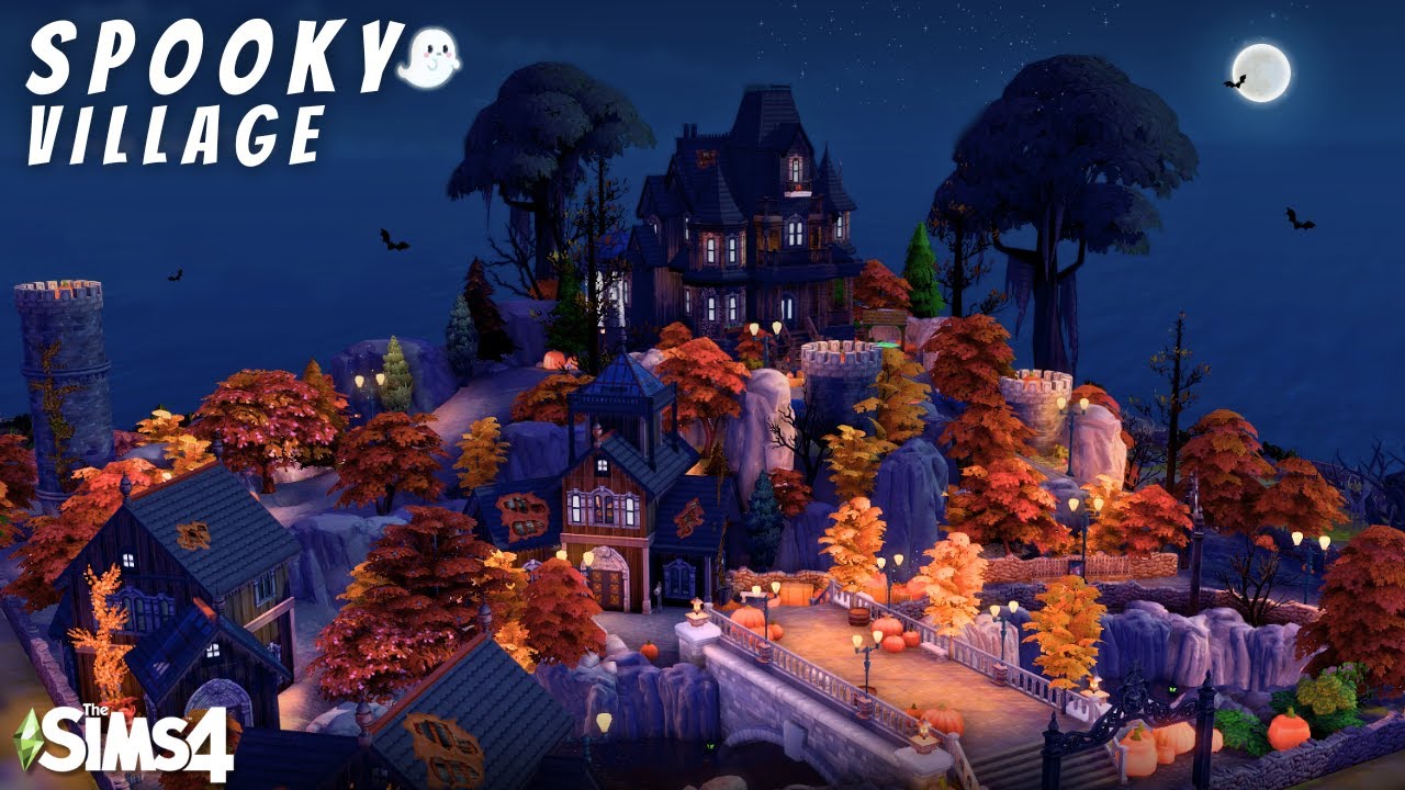 Spooky Village🎃 Коллаборация с @KateEmerald | ХЭЛЛОУИН, ДЕНЬ 4!!