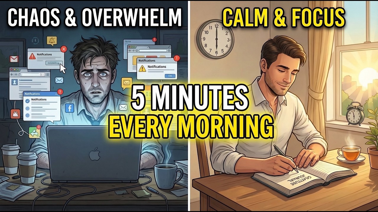 He Spent 5 Minutes Every Morning Writing a List — A Year Later, His Life Was Unrecognizable