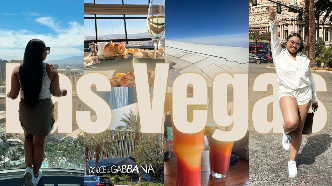 TRAVEL VLOG | LAS VEGAS | USHER CONCERT, GOOD RESTAURANTS, THINGS TO DO IN VEGAS...