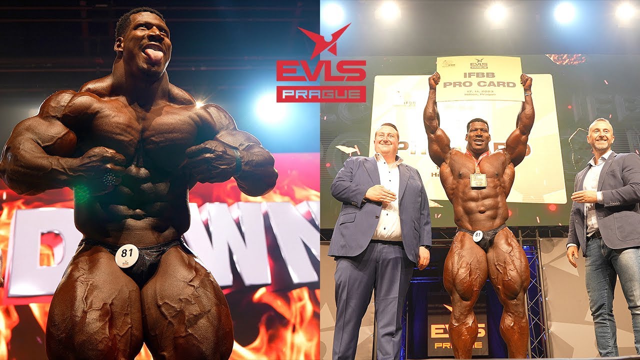 NEW IFBB PRO RUBIEL MOSQUERA (4K OVERALL EVLS PRAGUE)