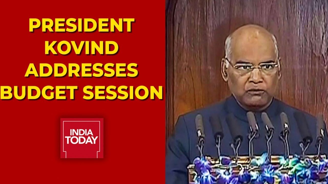 Union Budget 2022-23 | President Ram Nath Kovind Addresses Parliament Budget Session | India Today
