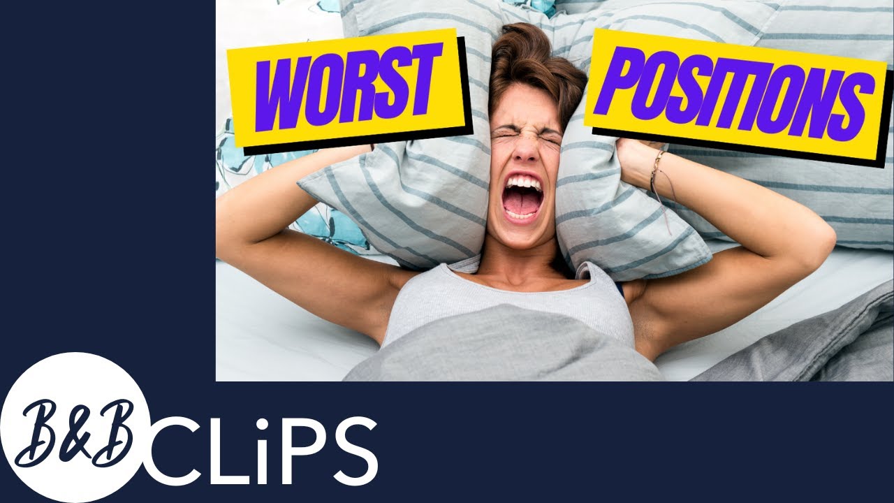The Worst Sleep Position For You pt 1