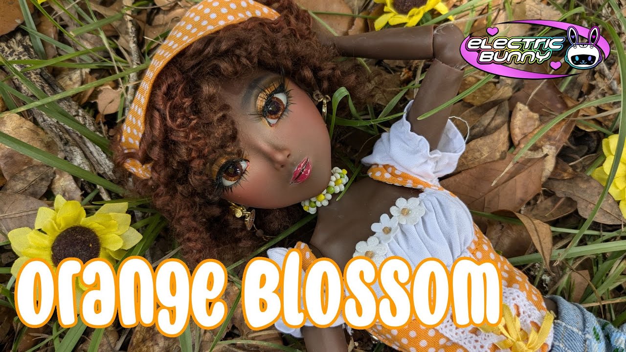 I made a Orange Blossom BJD from Strawberry Shortcake